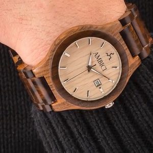 The Maple Ambici Wood Watch