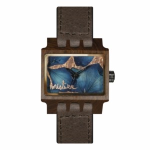 Mistura Lenzo Flowers Collection Wood Watch