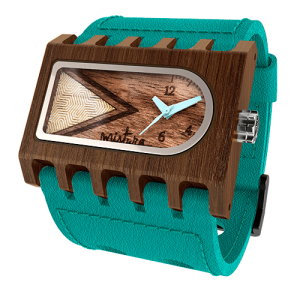 Ferro, Turquoise Pui Timber, Watches Wooden