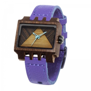 Lenzo, Violet Pui TImber 2, Watches Wooden