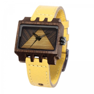 Lenzo, Yellow Pui Timber 2, Watches Wooden