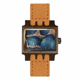 Mistura Lenzo Flowers Collection Wood Watch