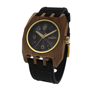 Volkano, Black Pui Classic Black, Wood Watch