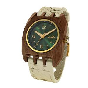 Volkano, Hollister Pui Classic Green, Wood Watch