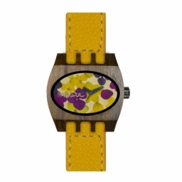 Mistura Kamera Flowers Collection Wood Watch